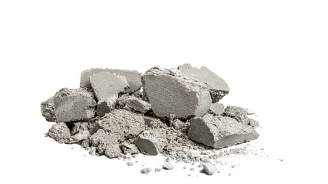 Betonschutt vom Abriss