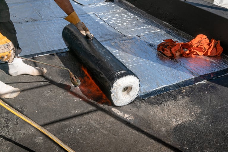 Modified Bitumen, Flat Roof