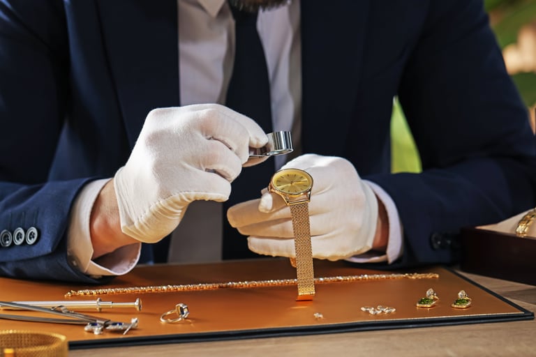 Luxury watch appraisal