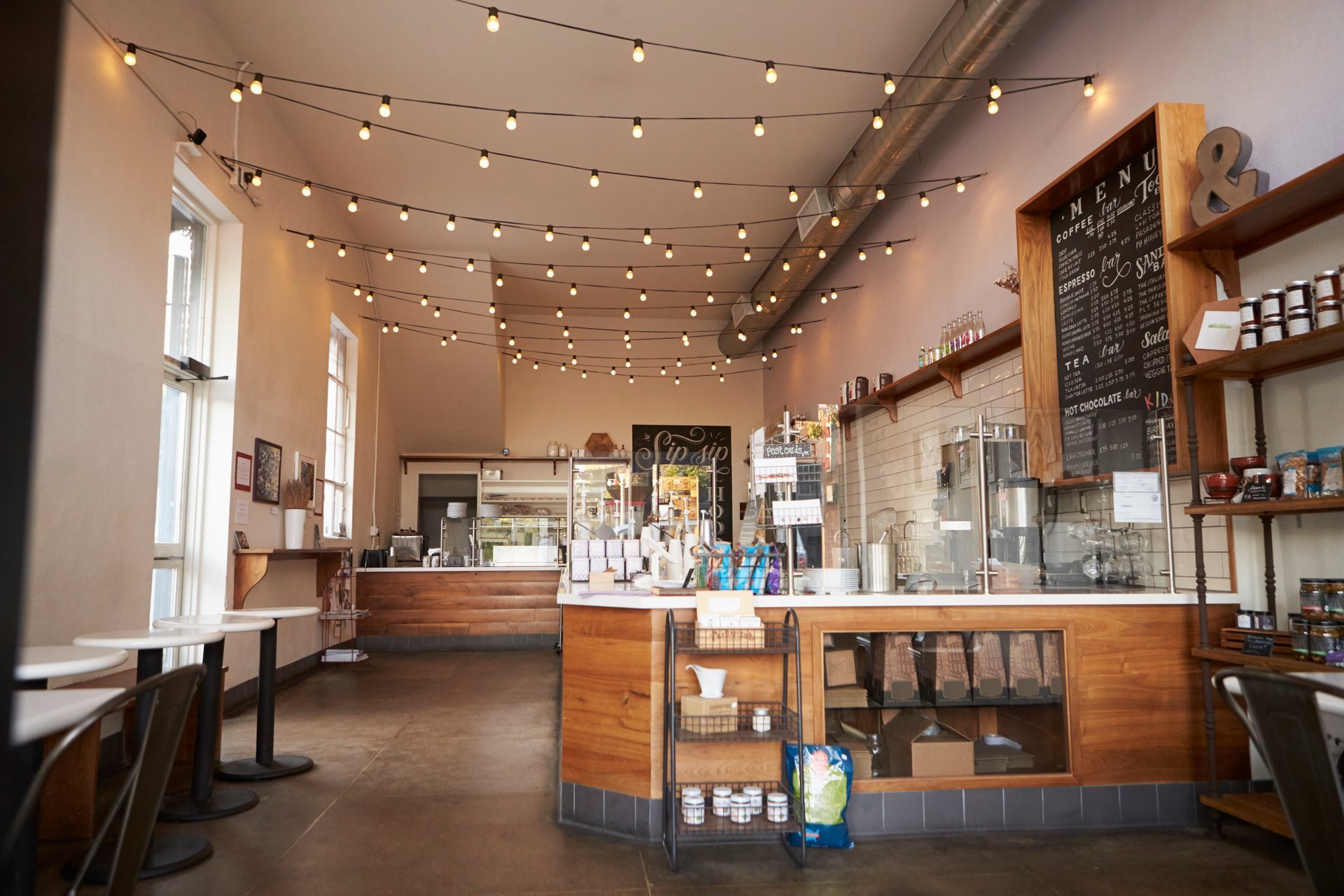 Village Coffee Shop interior