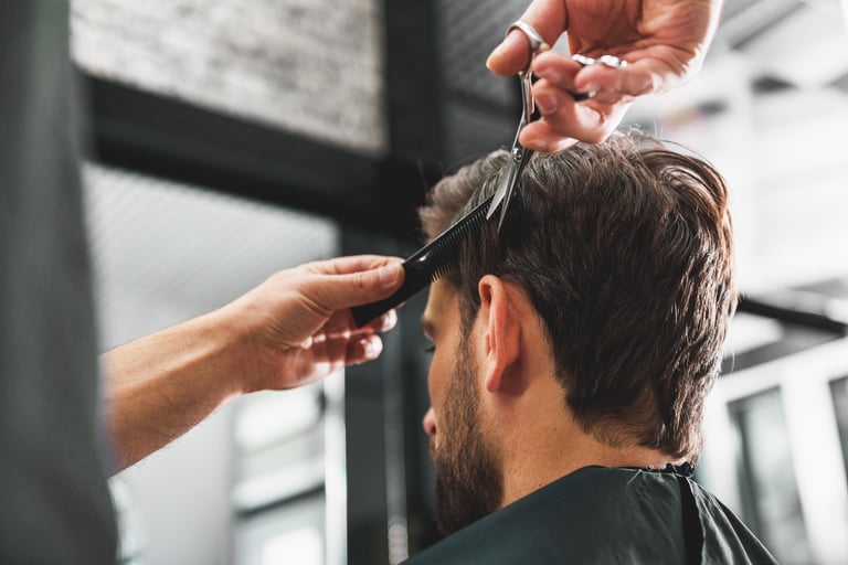 Scissor and comb technique