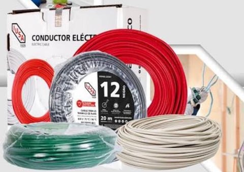 Cables eléctricos y carretes de conductor