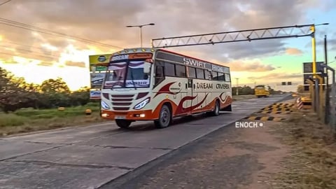 Nairobi to Ukasi bus route
