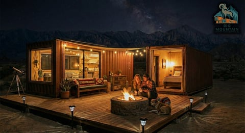 Cabana contenedor de lujo