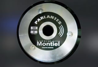Parlante clásico Montiel 500W 8 Ohms — Industria Argentina