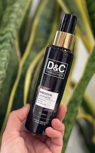 DeC Parrucchieri Smooth Laminate — formato piccolo, trattamento lisciante con olio di vinaccioli