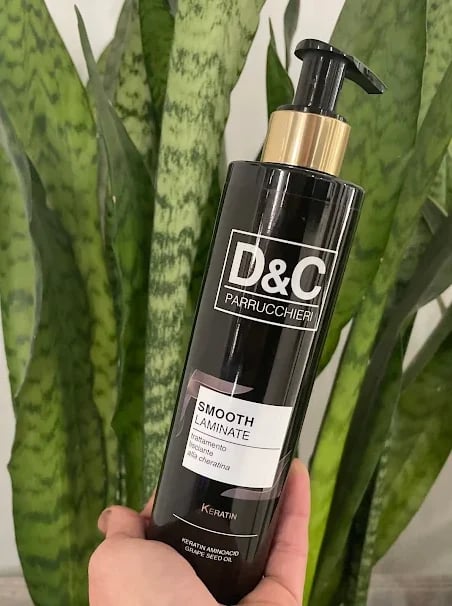 DeC Parrucchieri Smooth Laminate — trattamento lisciante istantaneo con cheratina e olio di vinaccioli