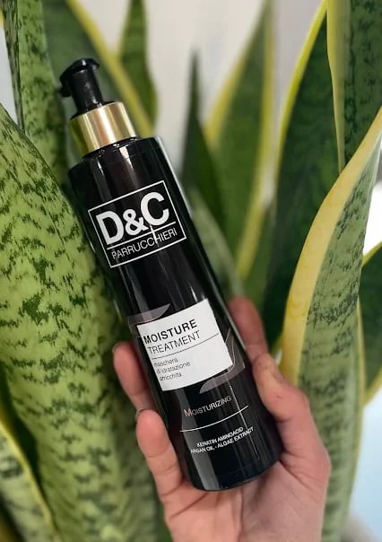 DeC Parrucchieri Moisture Treatment — trattamento idratante con olio di argan, macadamia, lino e complesso CHA