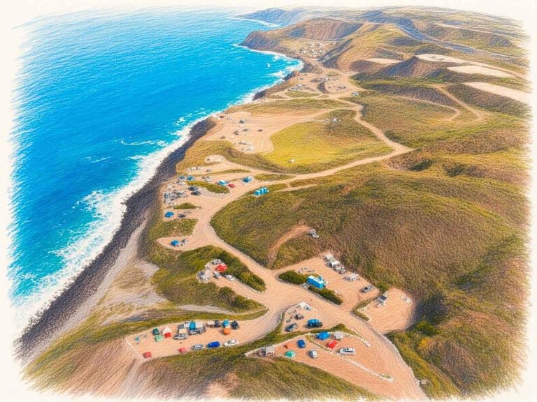 Overlanding en Baja California: Playa Saldamando