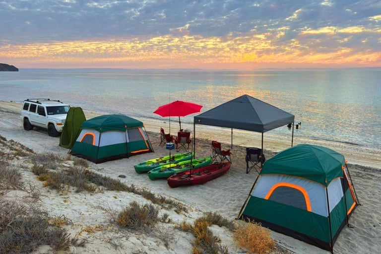 Experiencias de campismo en Playa La Sorpresa