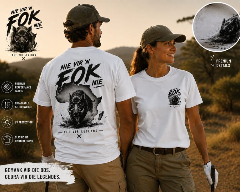 Gemaak Vir Die Bos — White