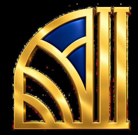 Duomo Group emblem in gold and navy