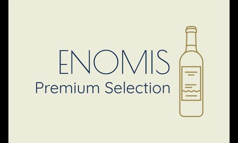 ENOMIS Premium Selection logo with wine bottle illustration