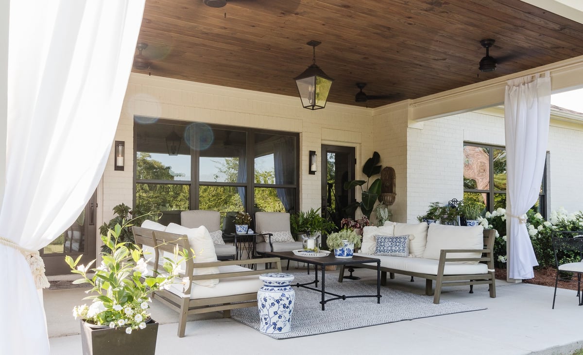 Covered Patio Living