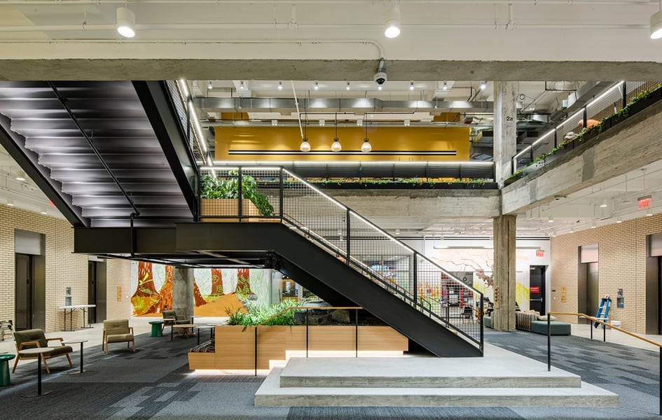 Industrial Office Interior