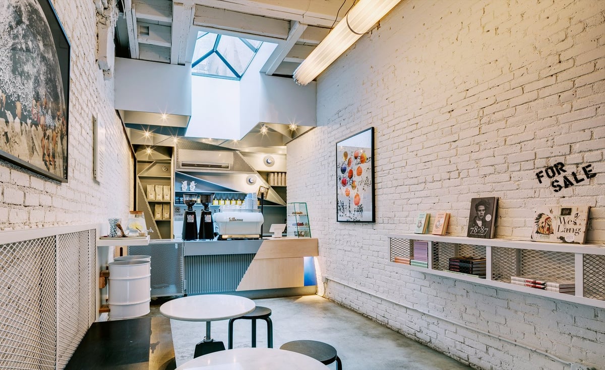 Minimalist Cafe Interior
