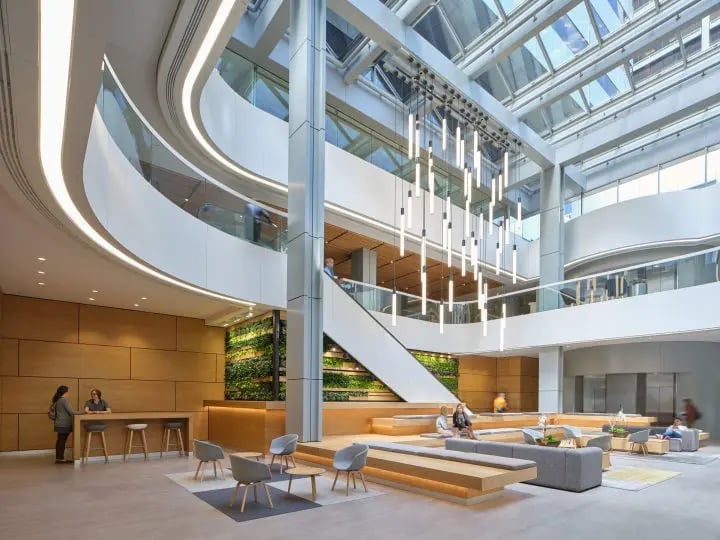 Spiral Staircase Atrium