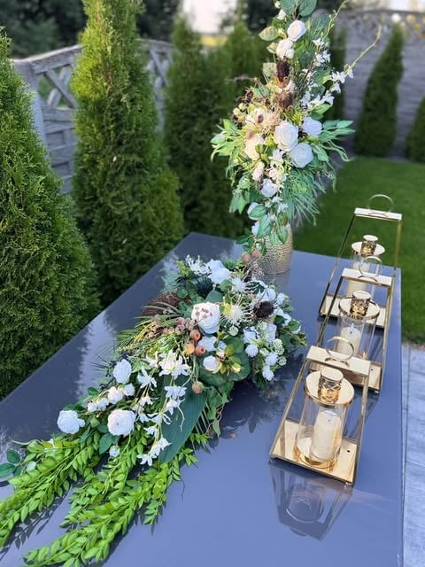 Dekoracja ślubna — Biała Elegancja — zdjęcie 6 z 6