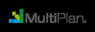 MultiPlan logo with colorful geometric shapes in blue, yellow, and green