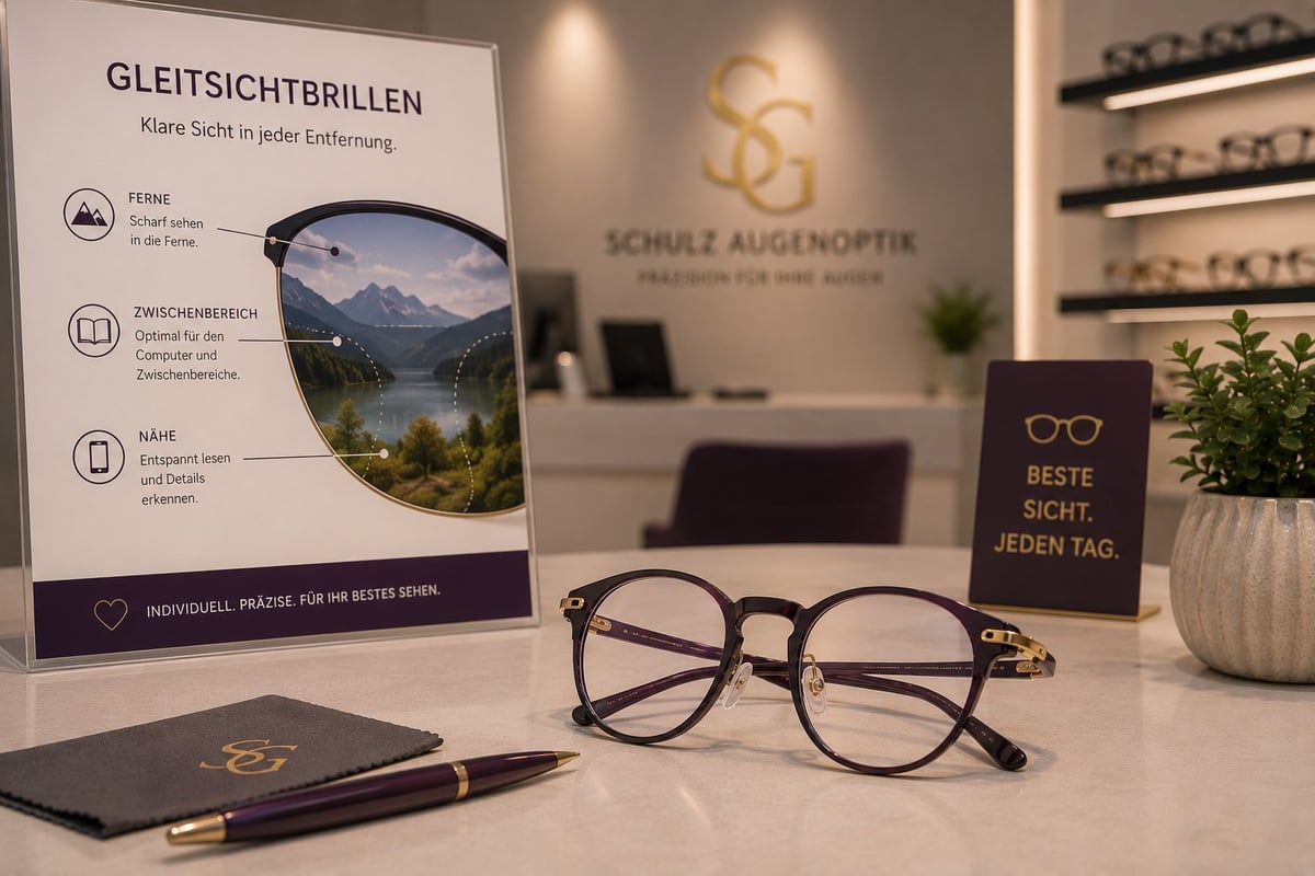 Individuelle Brillenberatung bei Schulz Augenoptik — ZEISS Brillengläser mit Premium-Entspiegelung