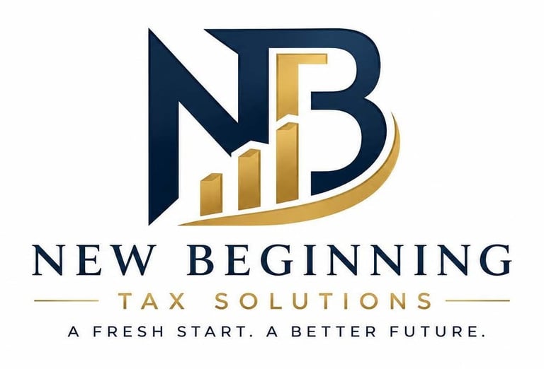 New Beginning Tax Solutions — A Fresh Start. A Better Future.