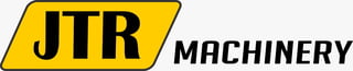 JTR Machinery logo with yellow banner containing black JTR text and black italic MACHINERY text