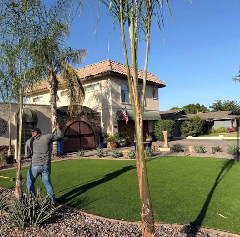 Before: Front Yard Estate Design