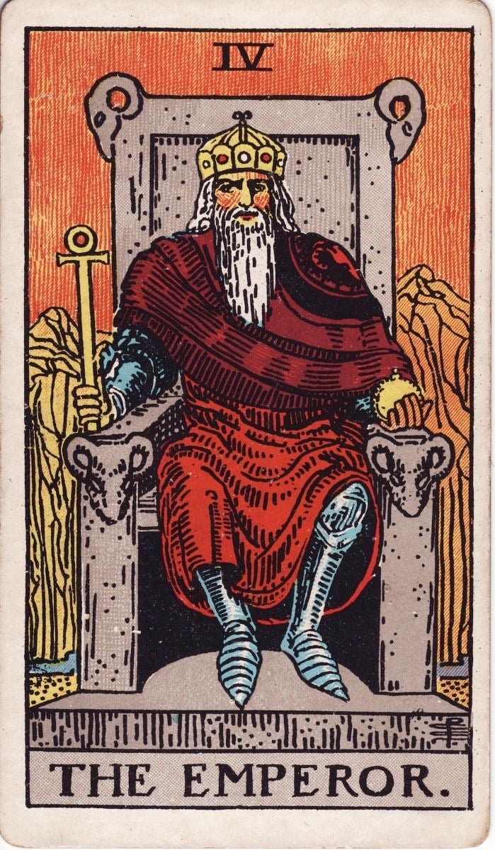 Carta de Tarot El Emperador