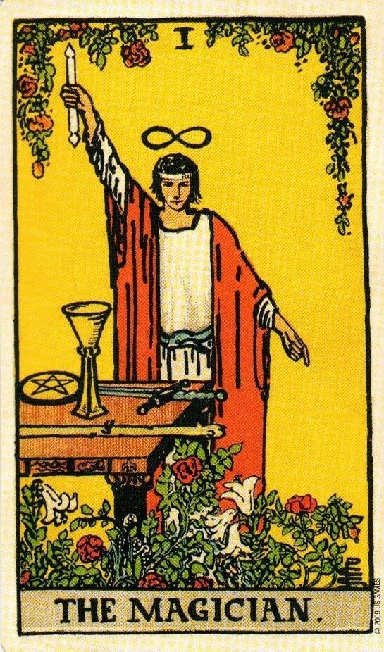 Carta de Tarot EL MAGO