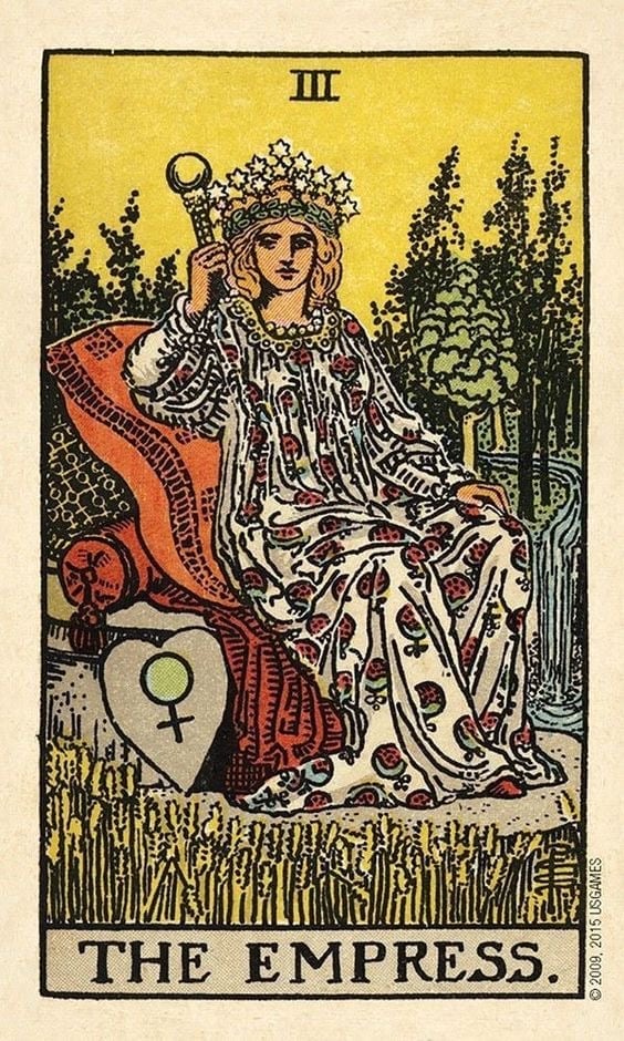 Carta de Tarot LA EMPERATRIZ