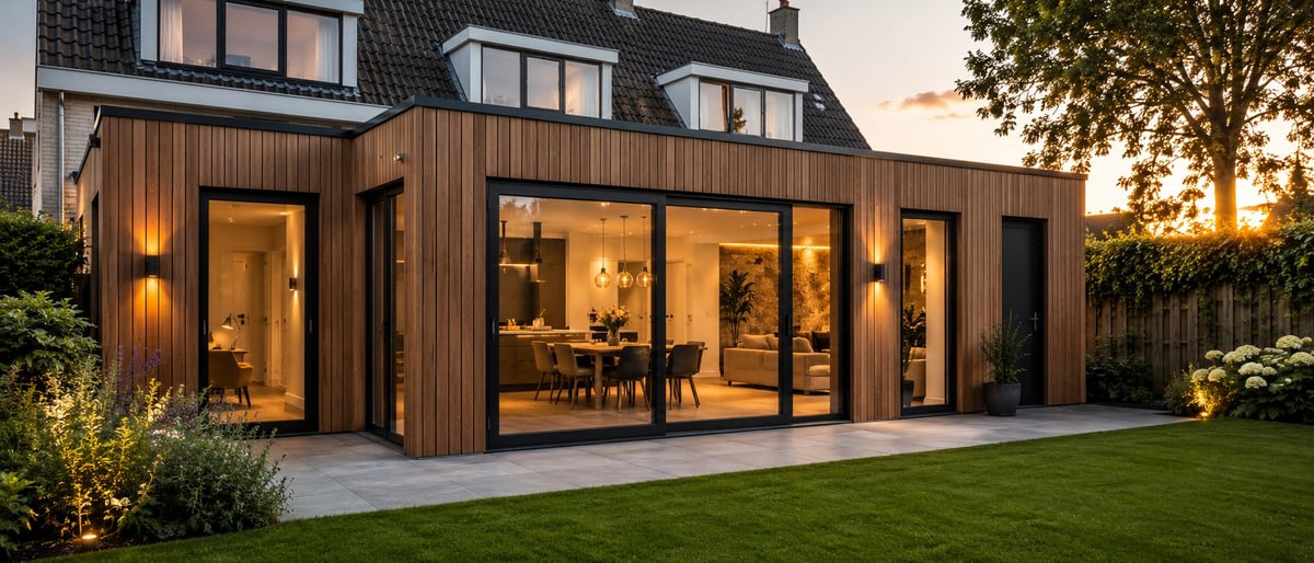 Afgeronde woningrenovatie als resultaat van nieuwe bouwaanvragen