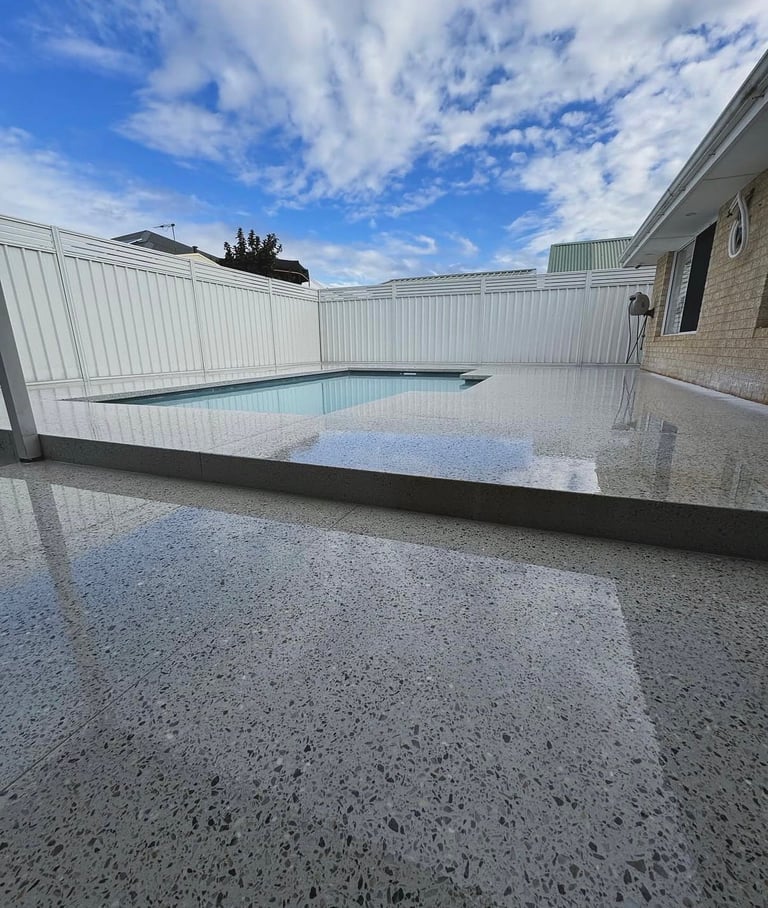 Honed Concrete