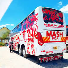 Mash Poa bus to Mtwapa