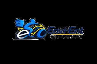 EasyCart logo featuring a blue and yellow delivery scooter with a package icon and text reading EasyCart with tagline