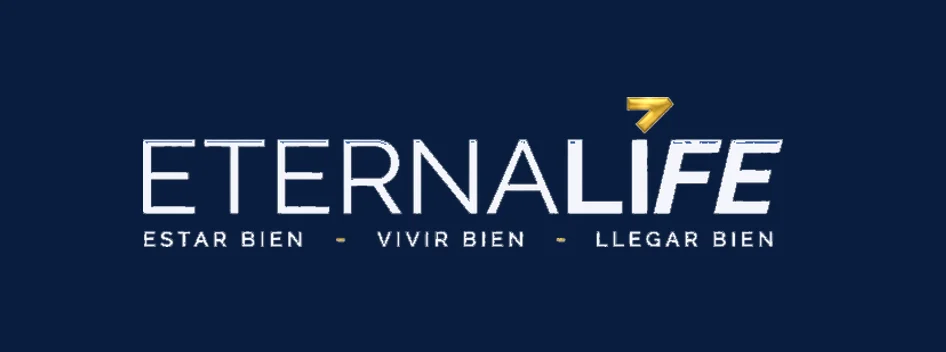 Logo de EternaLife, plataforma comercial de HOLYRIDE.