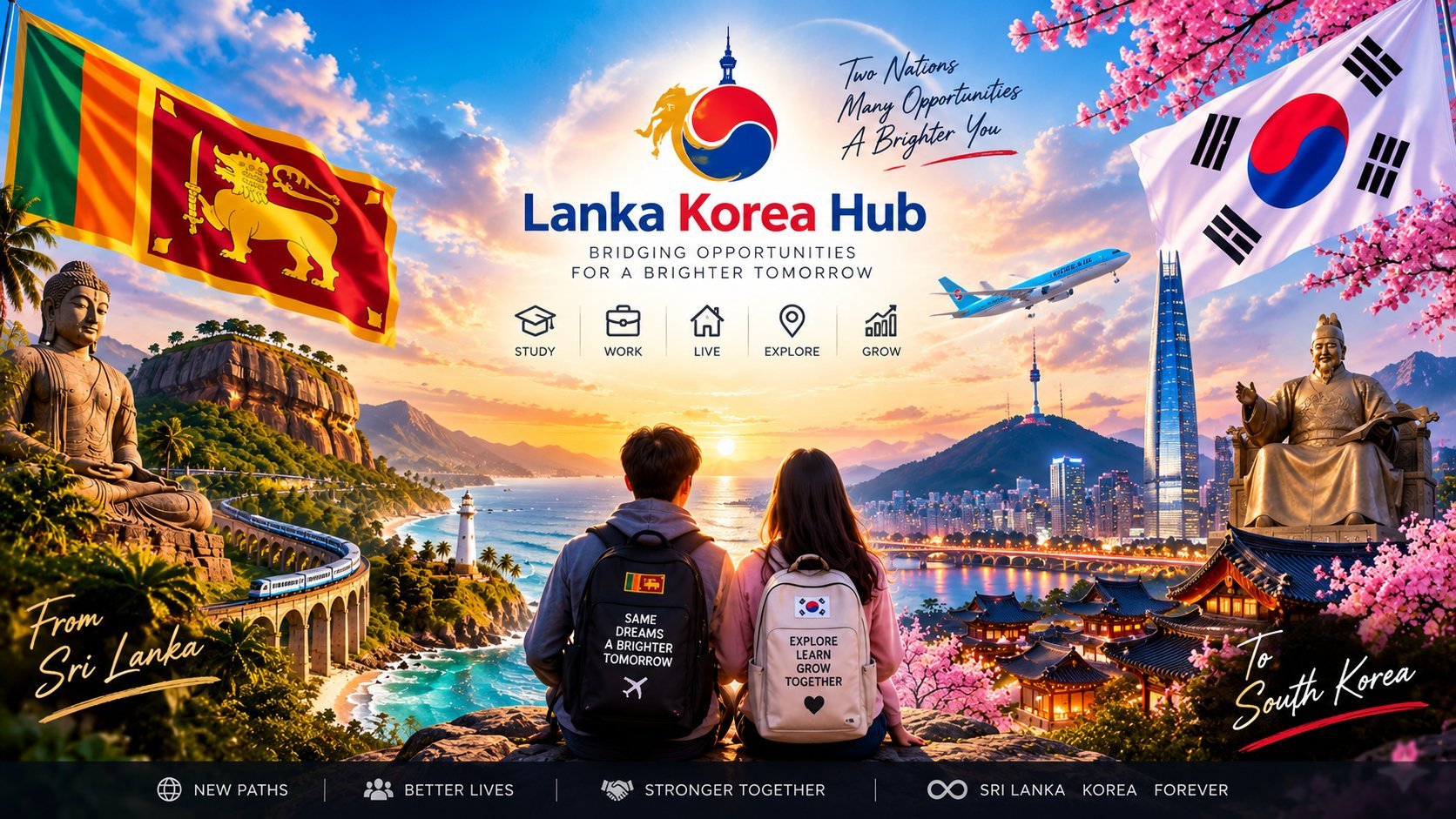 Lanka Korea Hub — connecting Sri Lanka and South Korea for study, work, life and opportunities