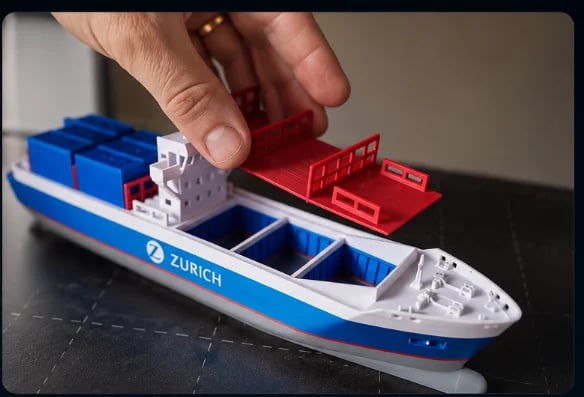 Navio Zurich — Campanha de Vendas