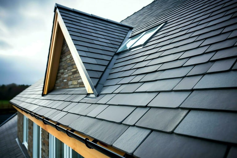 Slate Dormer Window