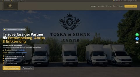 Toska & Söhne Logistik — Ihr zuverlässiger Versandpartner