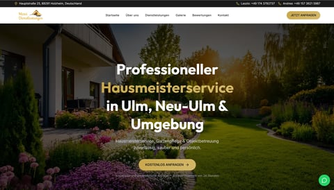 Mezzi Dienstleistungen — Professioneller Hausmeisterservice in Ulm