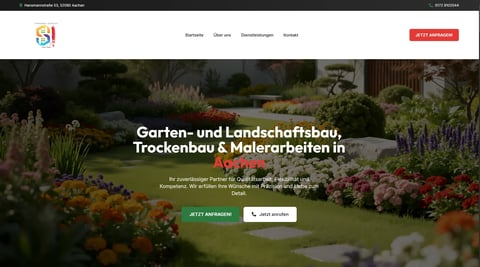 Garten- und Landschaftsbau Aachen — Premium Gartengestaltung