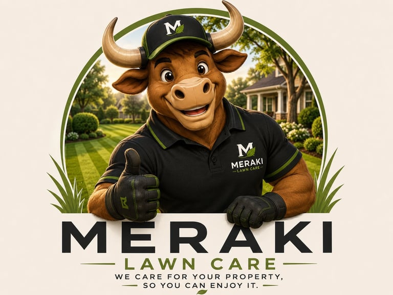 Meraki Lawn Care crew in Pensacola — licensed and insured lawn care professionals