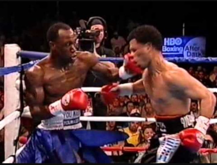 Two pros trading punches under the HBO lights.