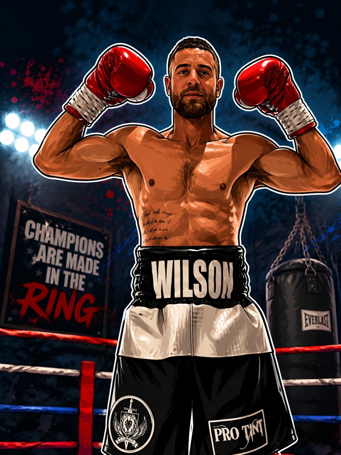 Champions Are Made in the Ring.