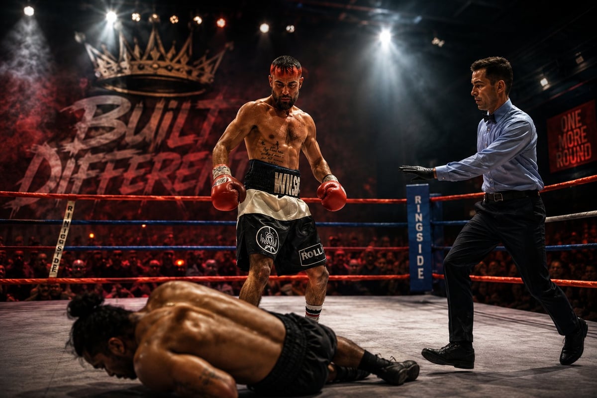 One more round. Referee stepping in.