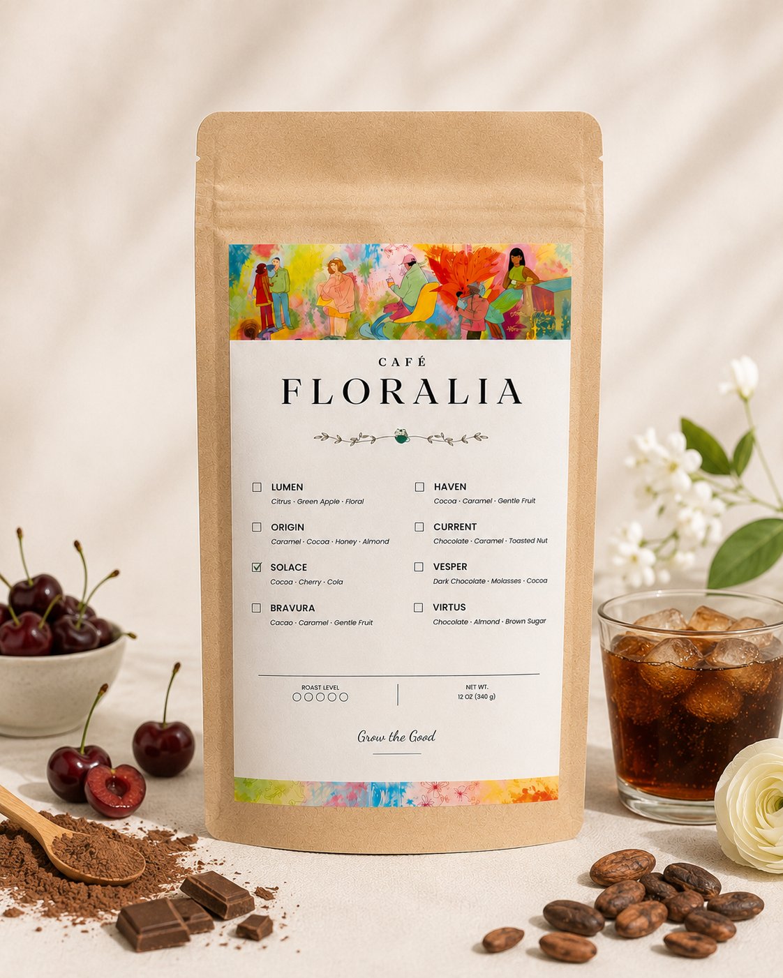 Solace coffee bag