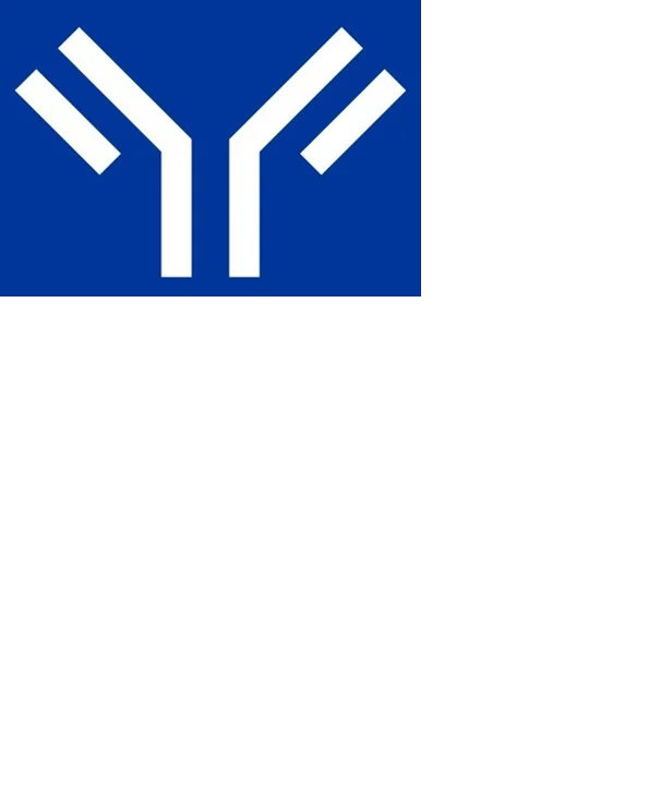 Logo IMMUNOTEC — símbolo de anticuerpo en azul