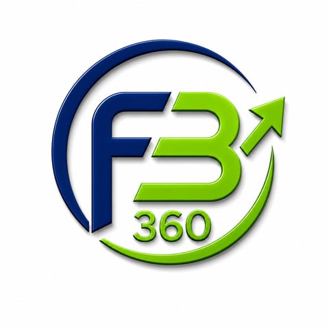 FindBetter360 logo with blue and green design, featuring circular arrow indicating 360-degree coverage