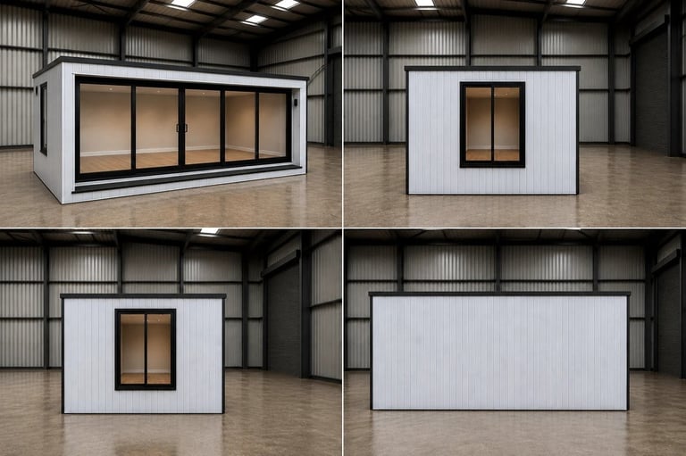 18FT × 8FT MULTI-ACCESS HOME & WORKSHOP UNIT