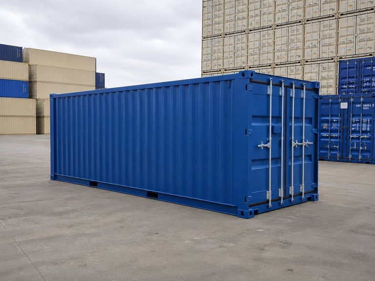 20FT × 8FT SECURE STORAGE CONTAINER